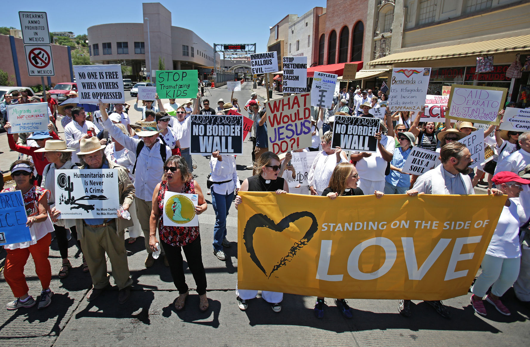 Families Belong Together Rally in Nogales